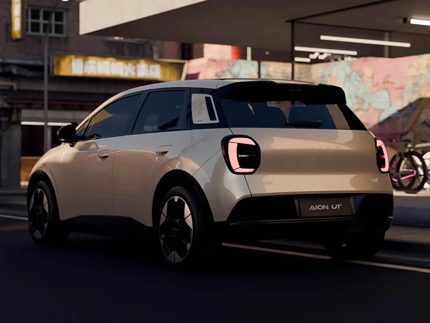 Мини-хэтчбек New Energy Pure Electric Mini Hatchback AION UT, горячая распродажа, литий-гибридный электромобиль от совместного предприятия GAC, низкая цена