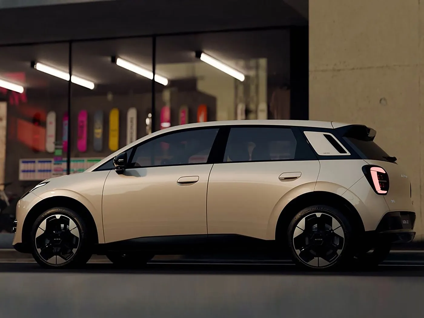 Мини-хэтчбек New Energy Pure Electric Mini Hatchback AION UT, горячая распродажа, литий-гибридный электромобиль от совместного предприятия GAC, низкая цена