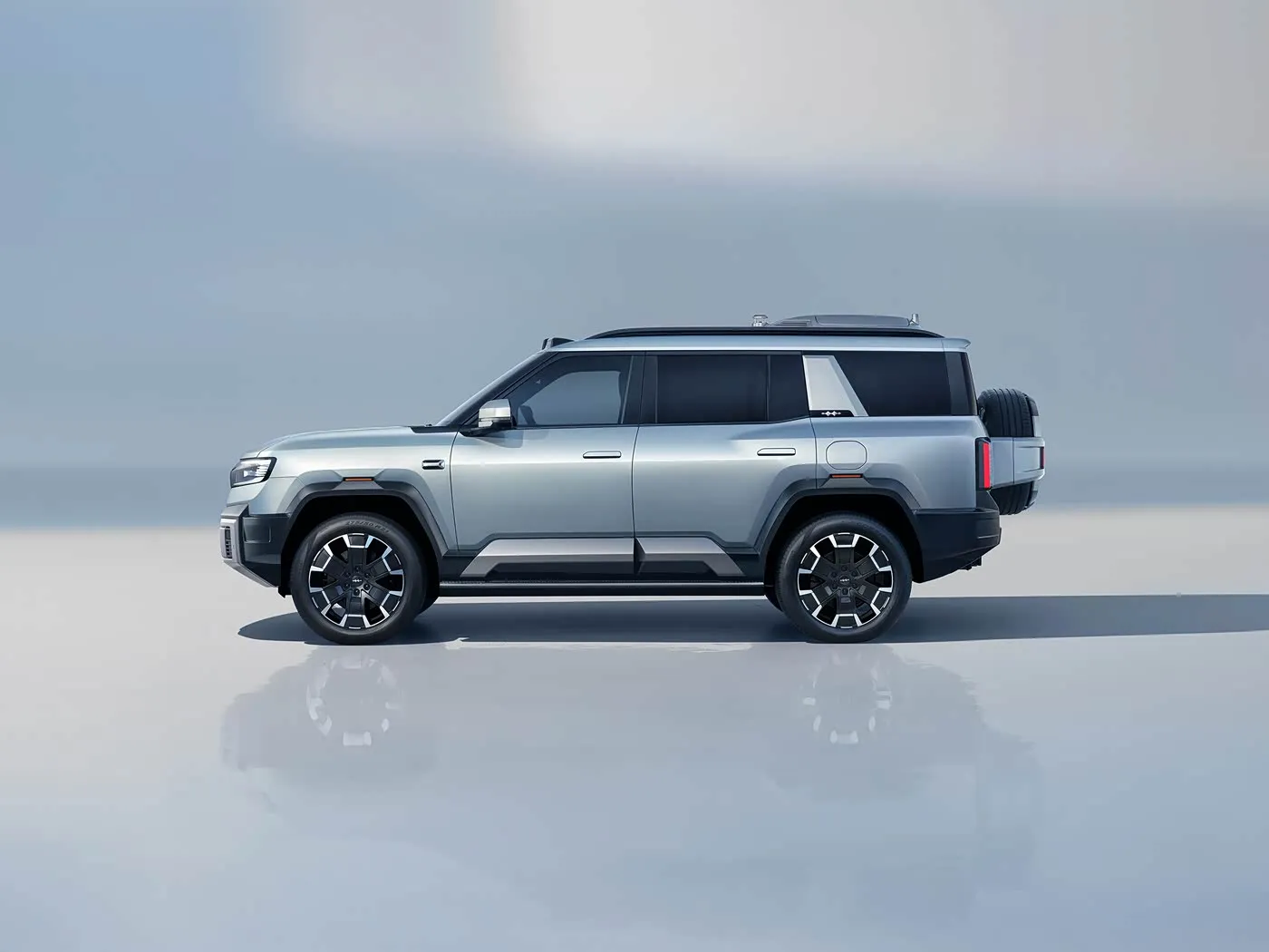 Роскошный внедорожник BYD Leopard 8 с гибридным двигателем PHEV мощностью 505 л.с. Усовершенствованный внедорожный внедорожник 2.0T с подключаемым модулем гибридного электрического внедорожника с технологией облачного шасси