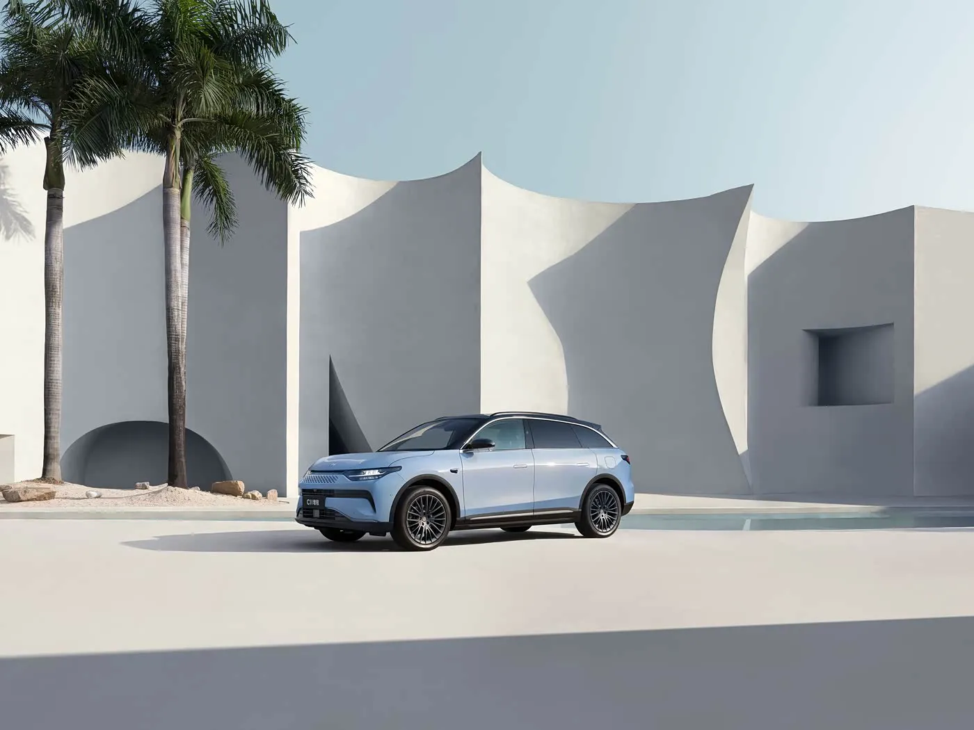 Leapmotor C11 Комфортная версия Гибридный электрический внедорожник PHEV Автомобиль с увеличенным запасом хода на новой энергии