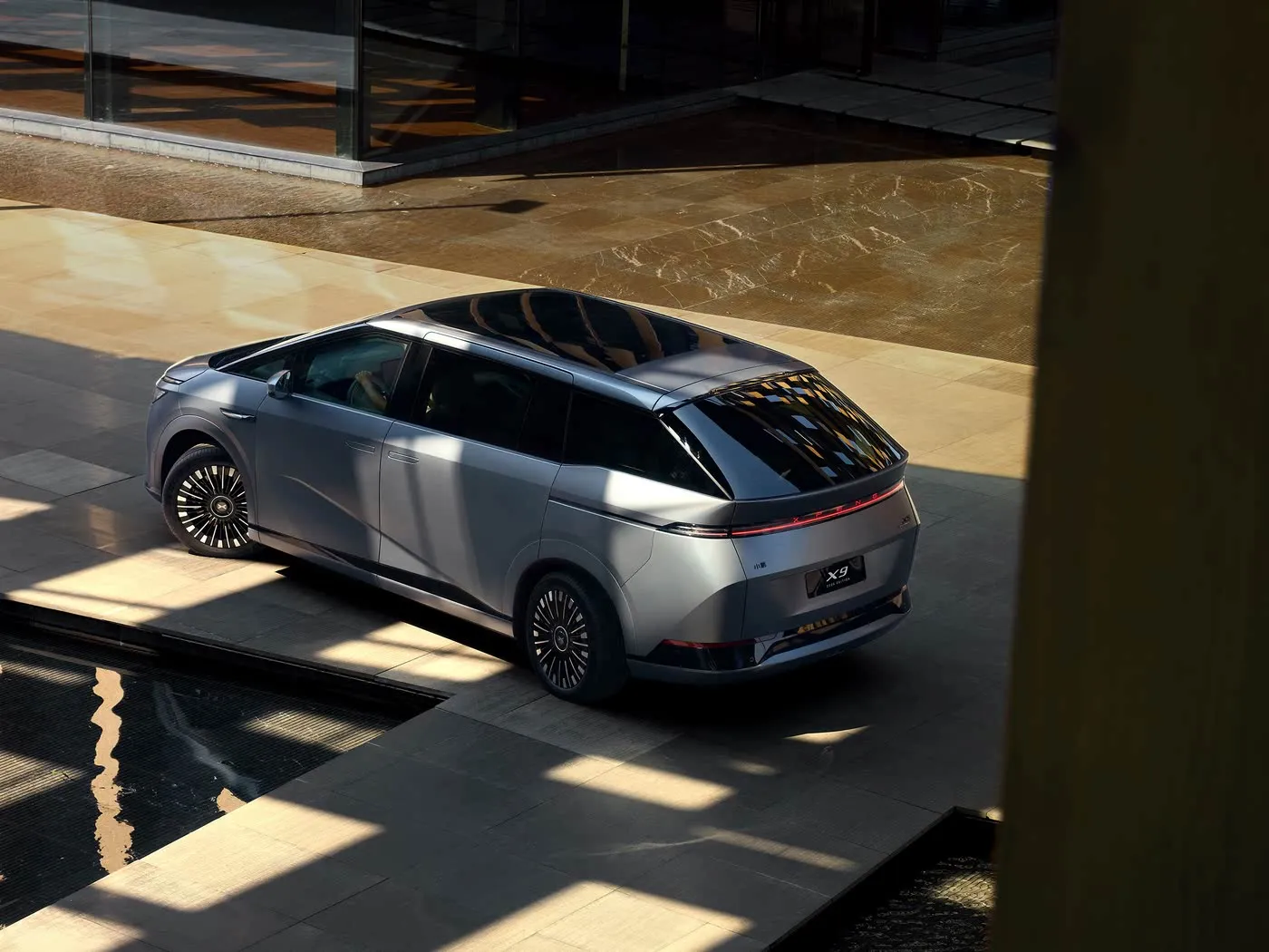 Xpeng X9 MPV дальнего действия, внедорожник, чистый электрический автомобиль с левым рулевым управлением, конкурентоспособная цена, автомобиль на новой энергии