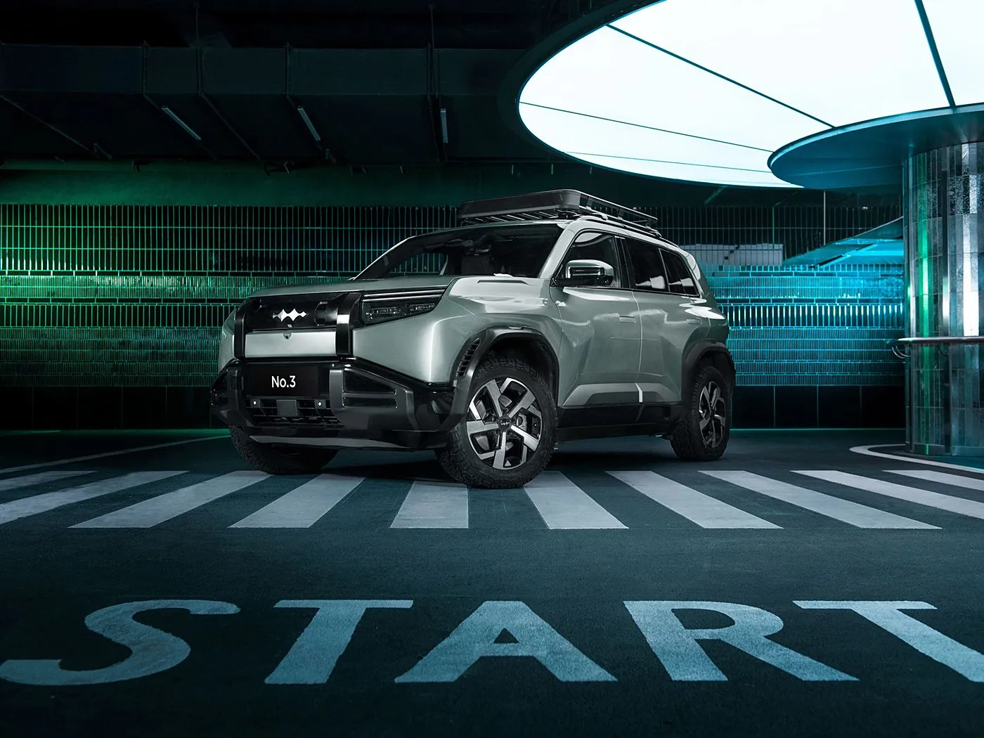 BYD Equation Leopard Titanium 3 Pure Electric Compact SUV with 501km CLTC Range, L2 ADAS & AWD/RWD Performance 4 Doors & 5 Seats & Full-Speed Cruise Control