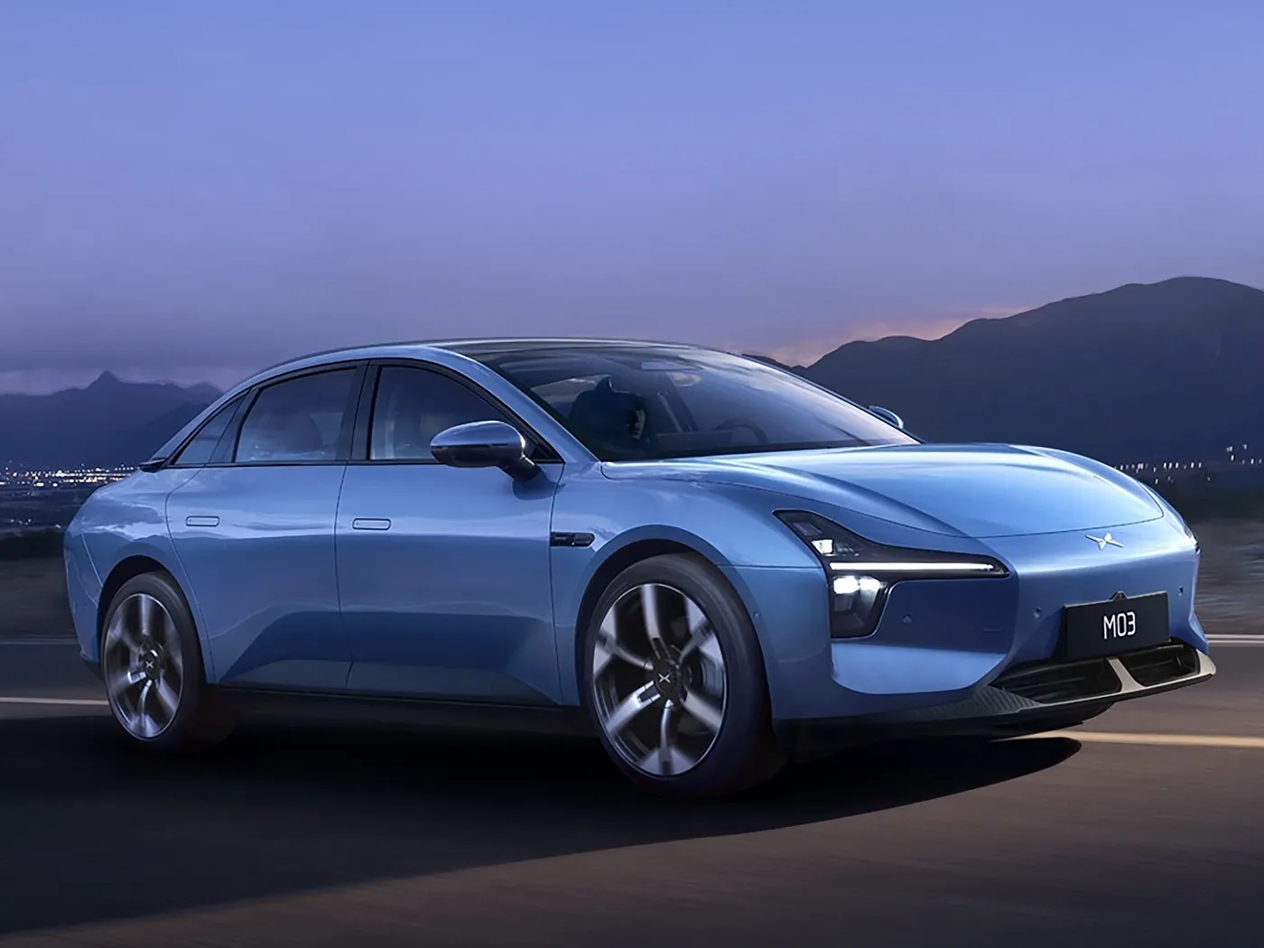 Xiaopeng 2025 Mona M03 Электрический седан дальнего радиуса действия 515 км Автомобиль на новой энергии Внедорожник и хэтчбек EV с литиевой батареей