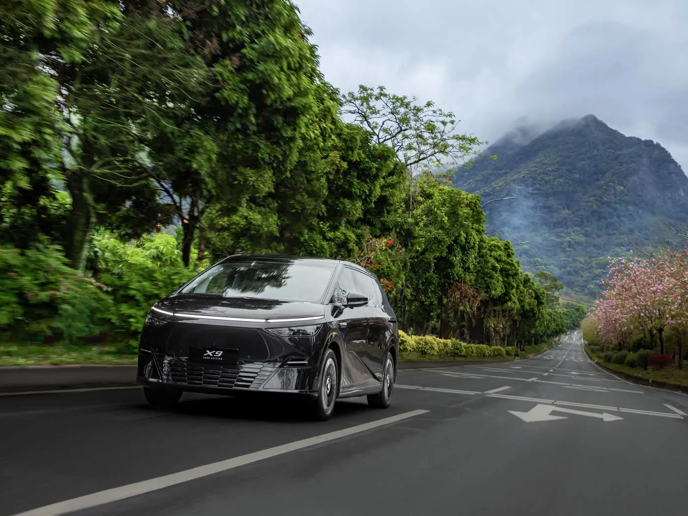 Xpeng X9 MPV дальнего действия, внедорожник, чистый электрический автомобиль с левым рулевым управлением, конкурентоспособная цена, автомобиль на новой энергии