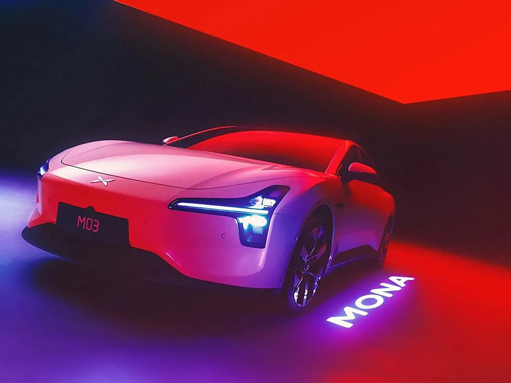 Xiaopeng 2025 Mona M03 Электрический седан дальнего радиуса действия 515 км Автомобиль на новой энергии Внедорожник и хэтчбек EV с литиевой батареей