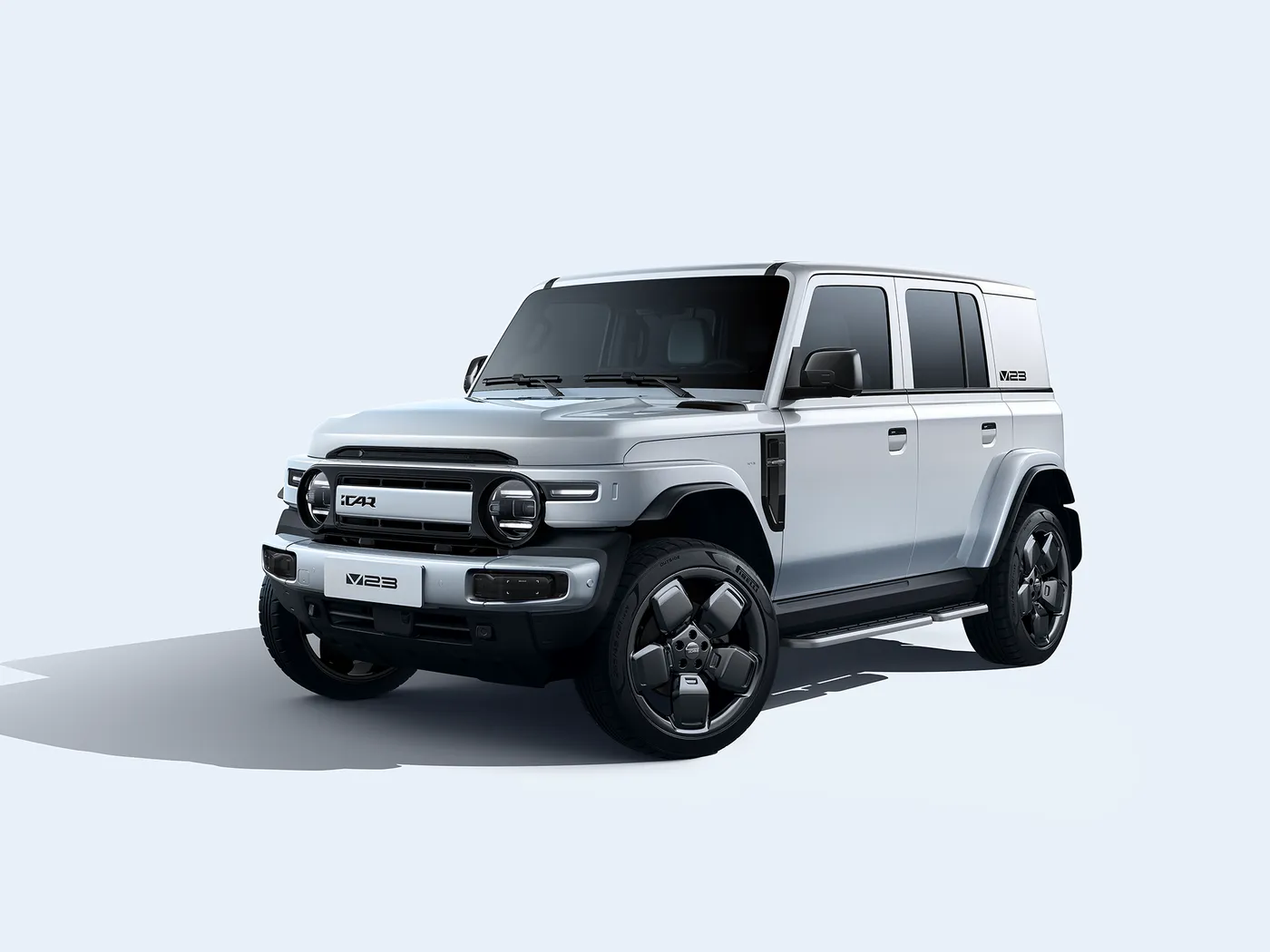 Chery ICar V23 Сертифицированный EEC мини-внедорожник Гибридный электрический высокоскоростной 4WD внедорожный литиевый аккумулятор с левым рулевым управлением Автомобиль на новой энергии