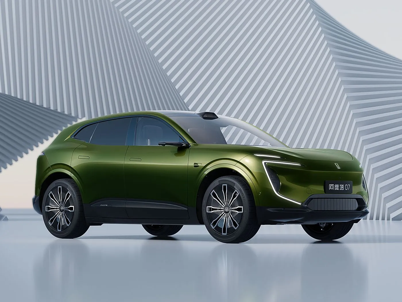 Avita 07 Pure Electric / внедорожник с увеличенным запасом хода, современный опыт вождения на электромобиле с технологией Huawei ADS 3.0, автомобиль на новой энергии