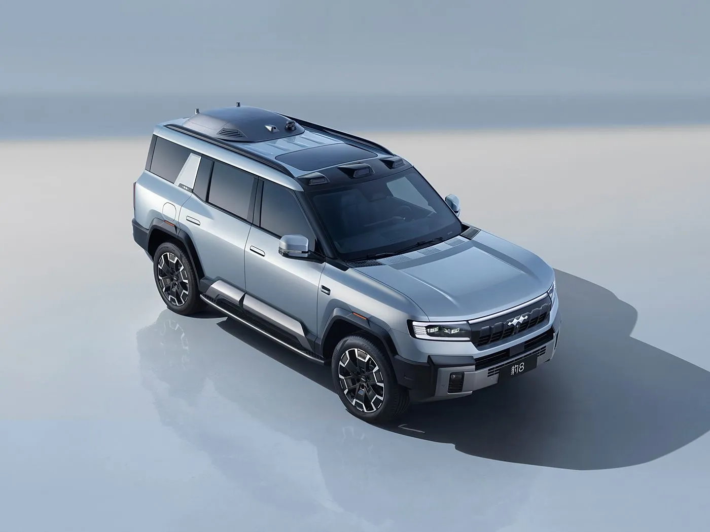 Роскошный внедорожник BYD Leopard 8 с гибридным двигателем PHEV мощностью 505 л.с. Усовершенствованный внедорожный внедорожник 2.0T с подключаемым модулем гибридного электрического внедорожника с технологией облачного шасси