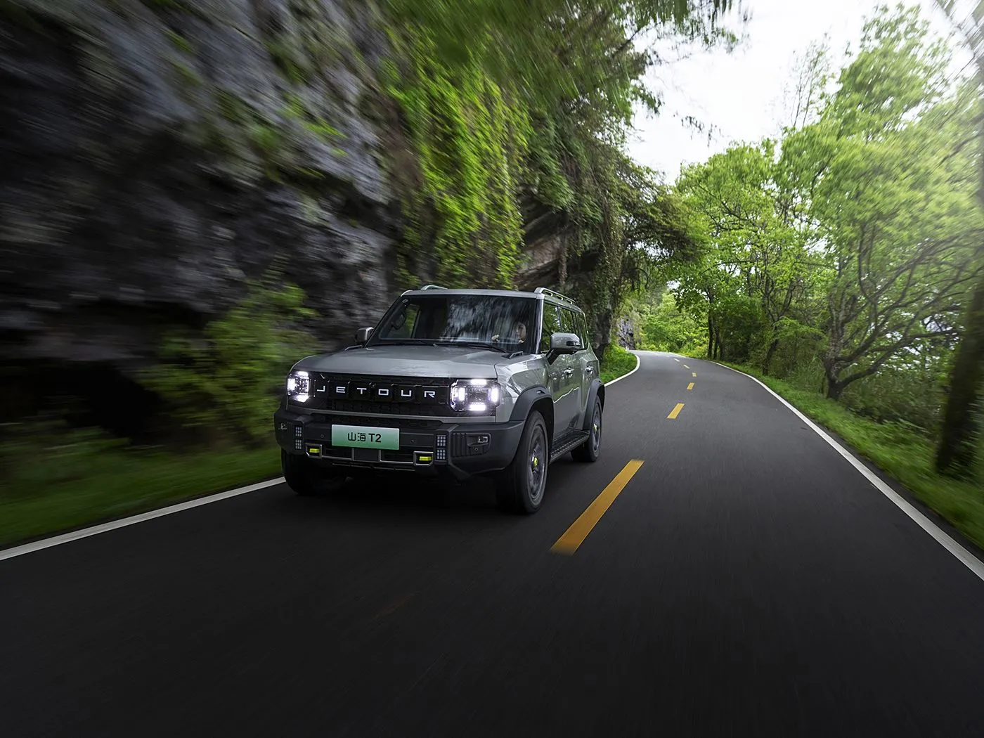 Jetour T2 SUV гибридная версия Euro VI Новое поступление Light Turbo ACC Автоматическая коробка передач Кожаный левый руль