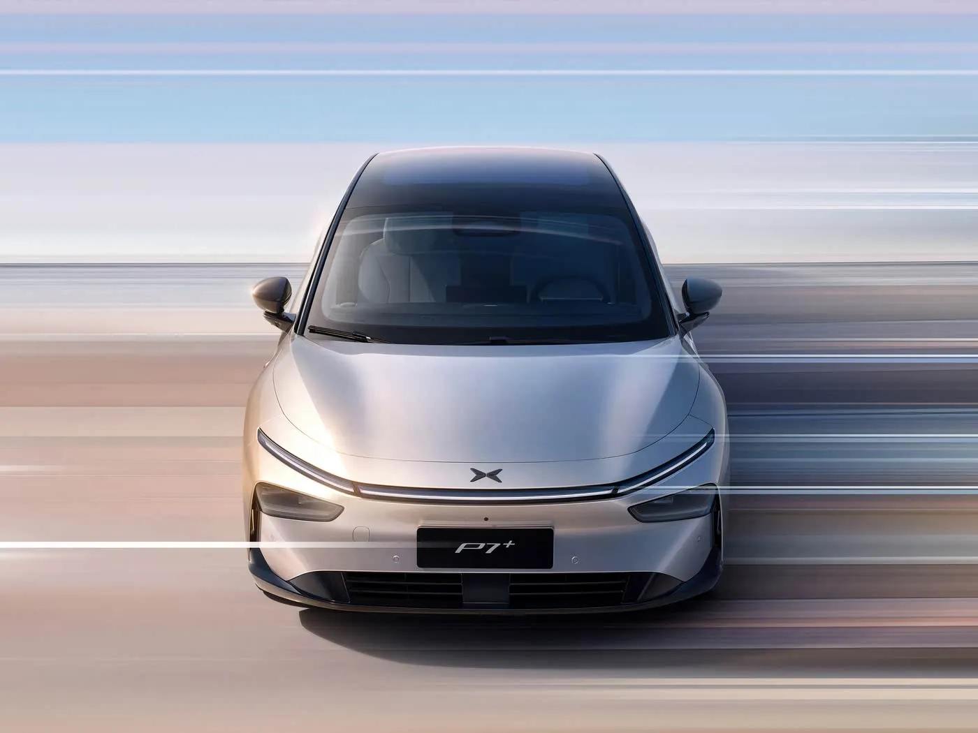 Ограниченная серия EV XPENG P7+ 5-местный электрический хэтчбек с новым дизайном, левый руль, максимальная скорость 685 км, автомобиль на новой энергии