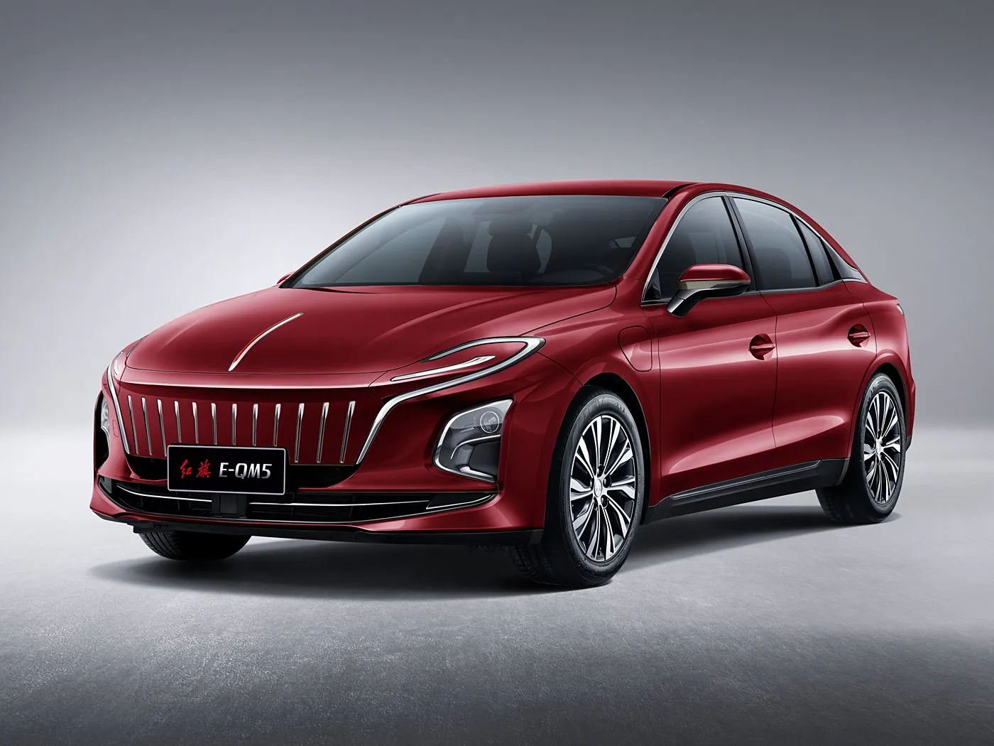 Hongqi E-QM5 Просторный электромобиль седан с длинной колесной базой и большим запасом хода Pure Electric, автомобиль на новой энергии