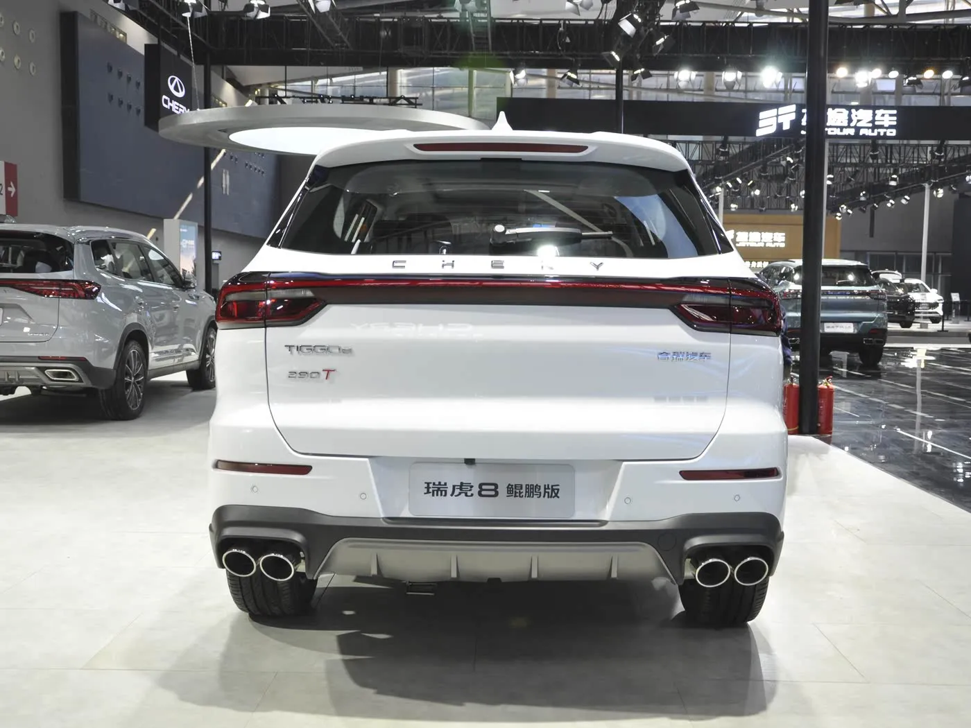 Chery RUIHU8 Tiggo Turbo SUV Лидер продаж Euro VI R18 Кожа Новый Автомат Передний привод R18 Сплав Металл Амортизатор Газ/Бензин Левый привод Темный