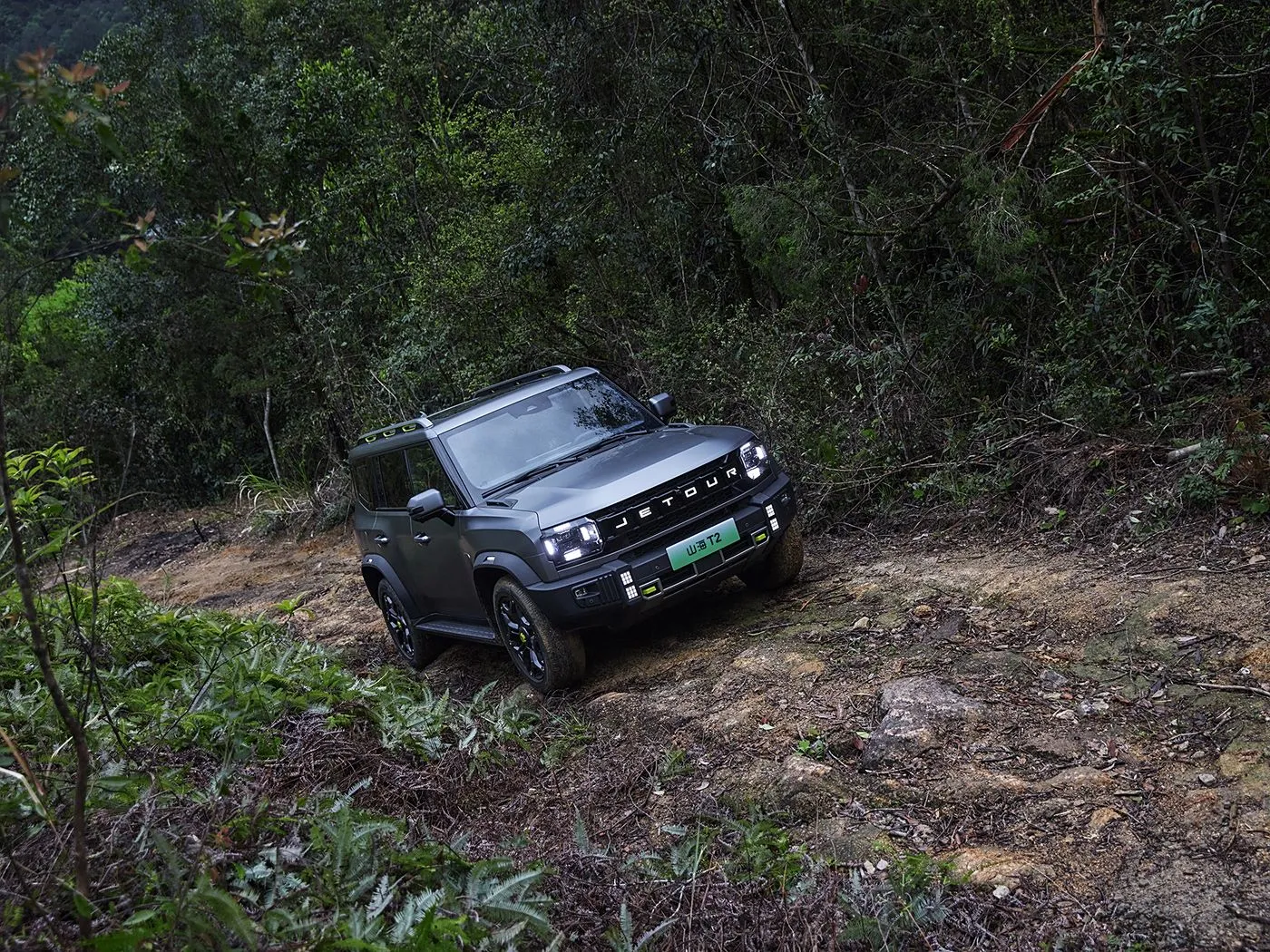 Jetour T2 SUV гибридная версия Euro VI Новое поступление Light Turbo ACC Автоматическая коробка передач Кожаный левый руль