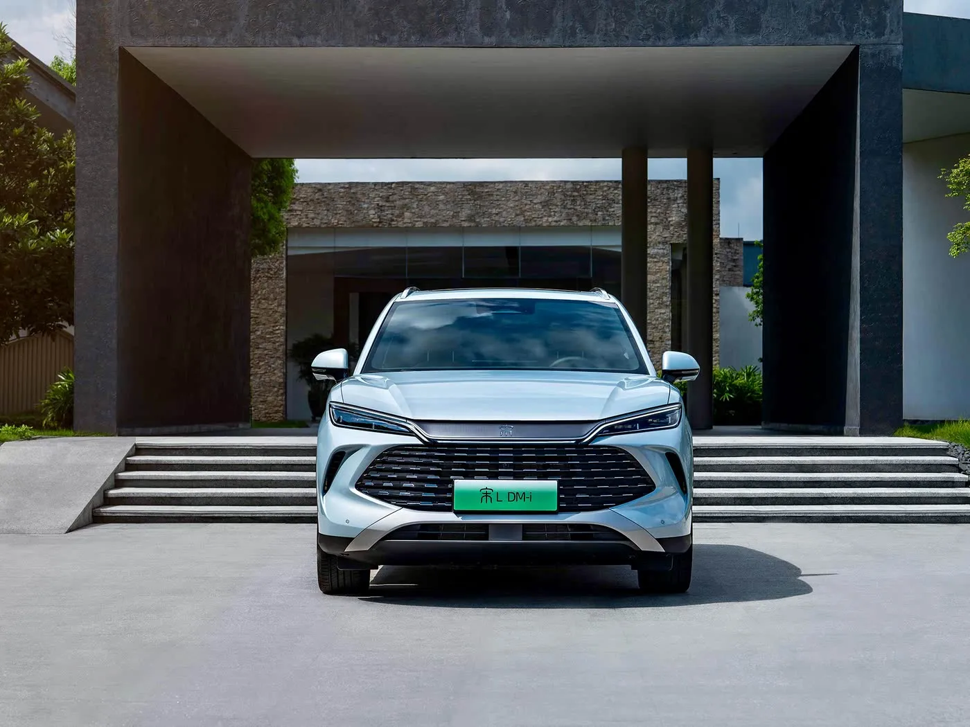 BYD Song L DM-i Компактный внедорожник PHEV Высокоскоростной автомобиль на новых источниках энергии DiPilot 2.0 Подогрев сидений Панорамная камера на 360°