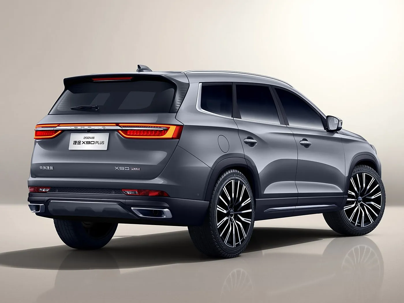 Совершенно новый внедорожник Chery Jetour X90 PLUS с автоматическим приводом, багажник из сплава Euro VI, кожаные сиденья